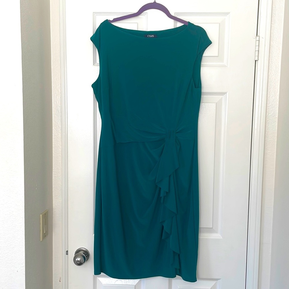 Emerald green Chaps dress